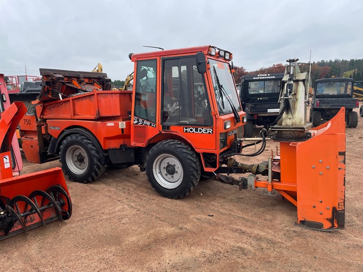 #1018-•-holder-c9.88h-articulated-tractor-with-snow-blower-image-76