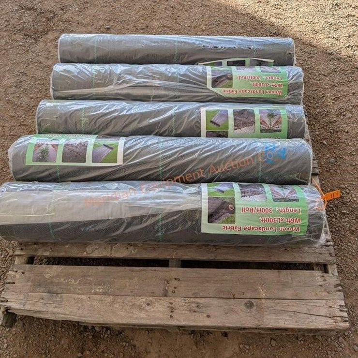 5- Rolls Landscape Fabric 6'x300'