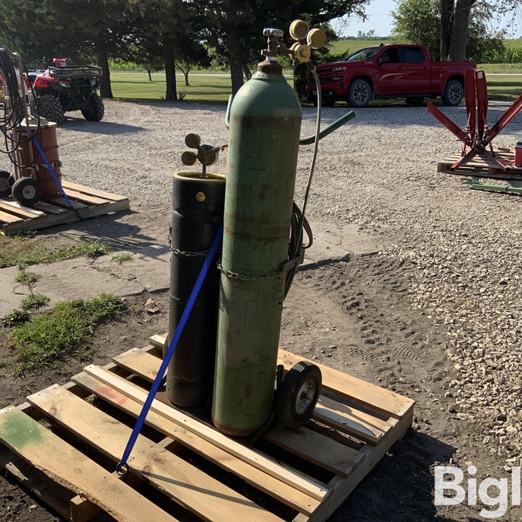 Oxy Acetylene Torch Set W/Bottles