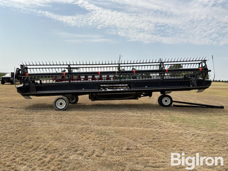 2010-macdon-d50-draper-head-w/header-transport-&-milo-fingers-image-2