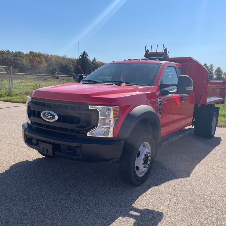 #1531 • 2020 Ford F-550 XL Mini Dump Truck (Has WI Truck)