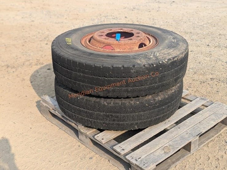 2--10.00-x-20-michelin-tires-w/-rims-image-13