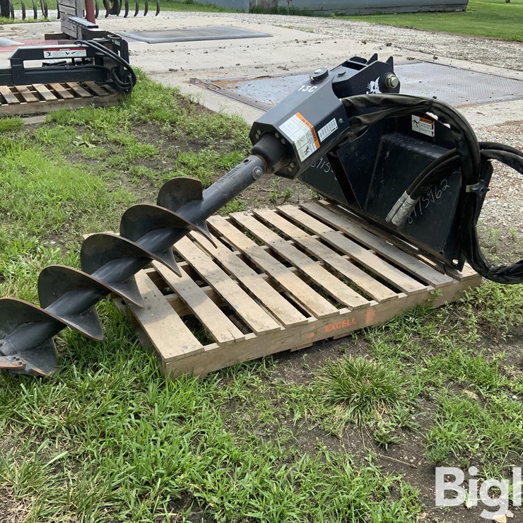 2007 Bobcat 15C Skid Steer Post Hole Auger