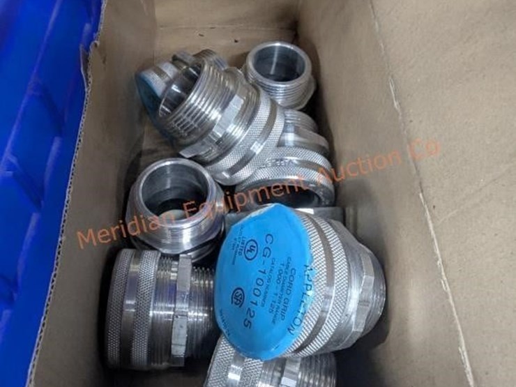 wire-rack-w/-asst-electrical-fittings-&-misc-parts-image-12