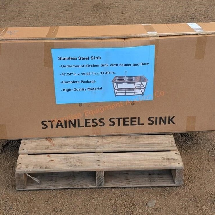 Stainless Steel Sink w/ Stand