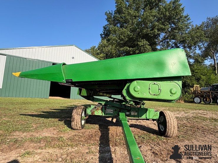 john-deere-644-6r36"-corn-head-w/unverferth-ht25-cart-image-7