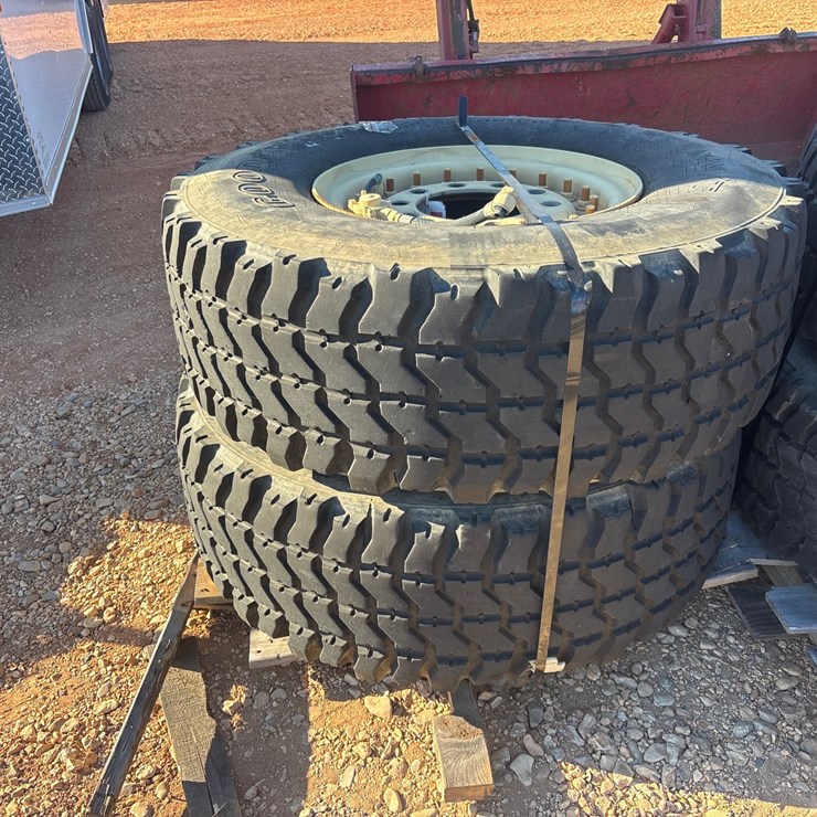 #9005 • Goodyear 395/85R20 Tires and Wheels
