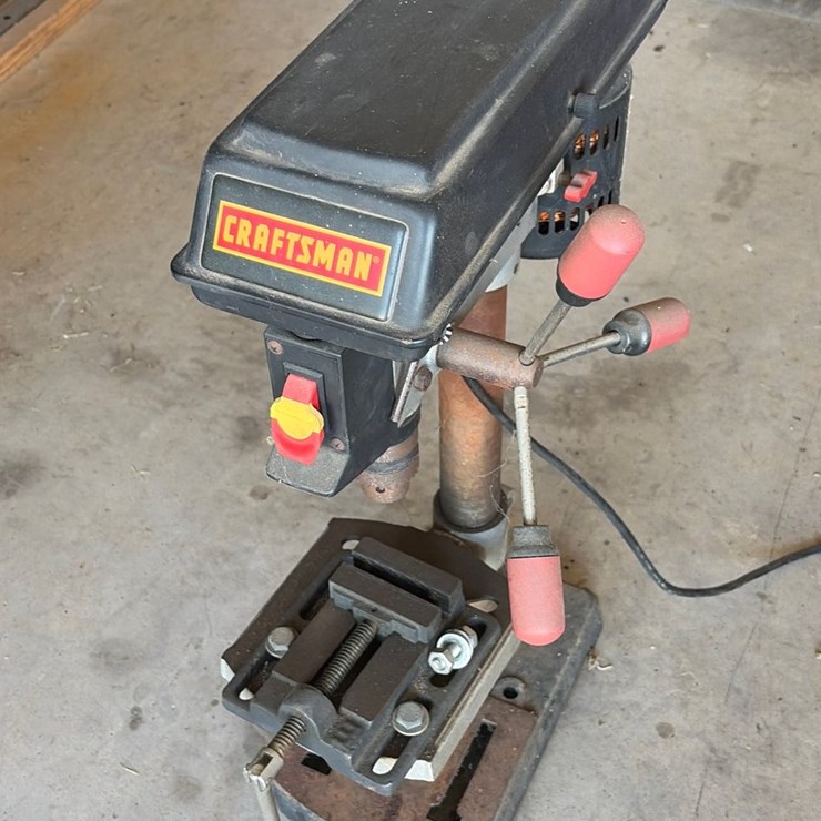 #42 • Craftsman 9 inch drill press with machine vice