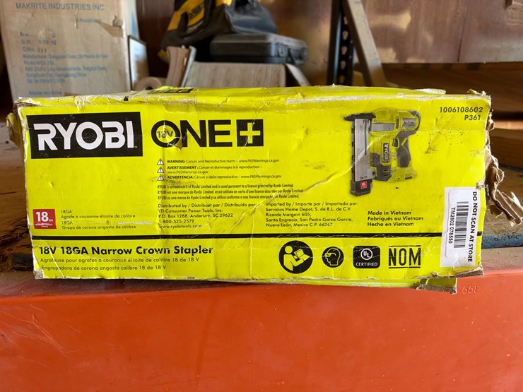#1174-•-ryobi-18v-narrow-crown-stapler-image-3