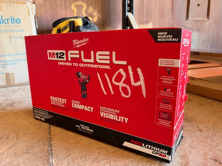 #1184-•-milwaukee-m12-fuel-1/4"-hex-impact-driver-kit-image-1