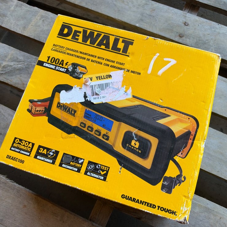 #17 • DeWalt Battery Charger/Maintainer W/ Engine Start