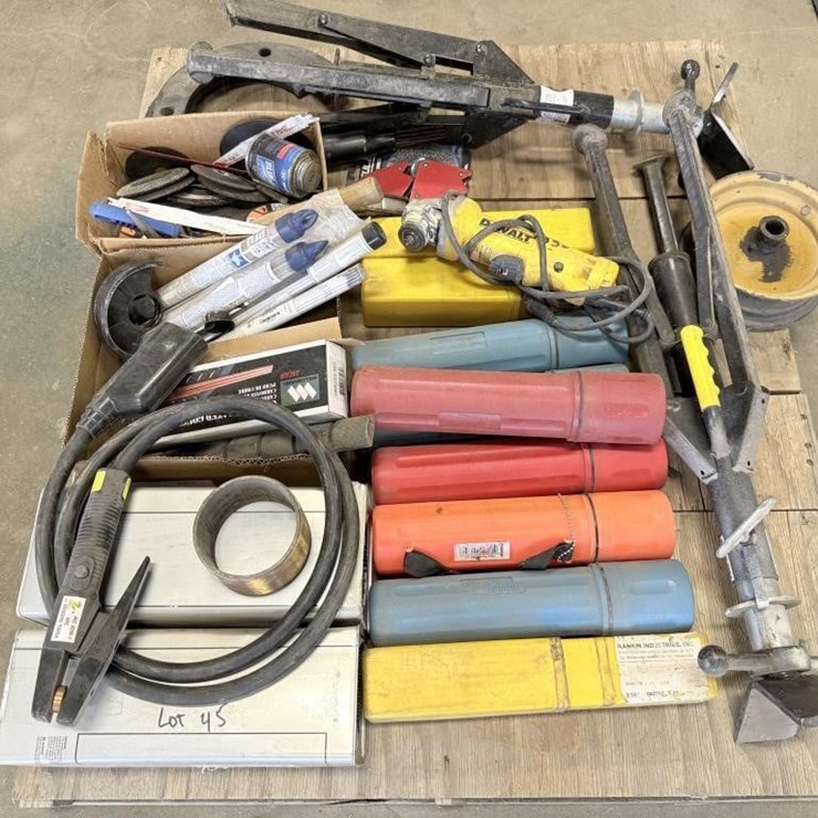 Assorted Tools & Wrenches