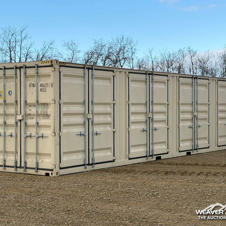 40 FT. High Cube 5 Door Shipping Container
