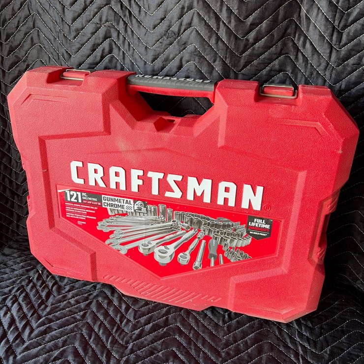 #74 • Craftsman 121 peace SAE/metric tool, set sockets and wrenches