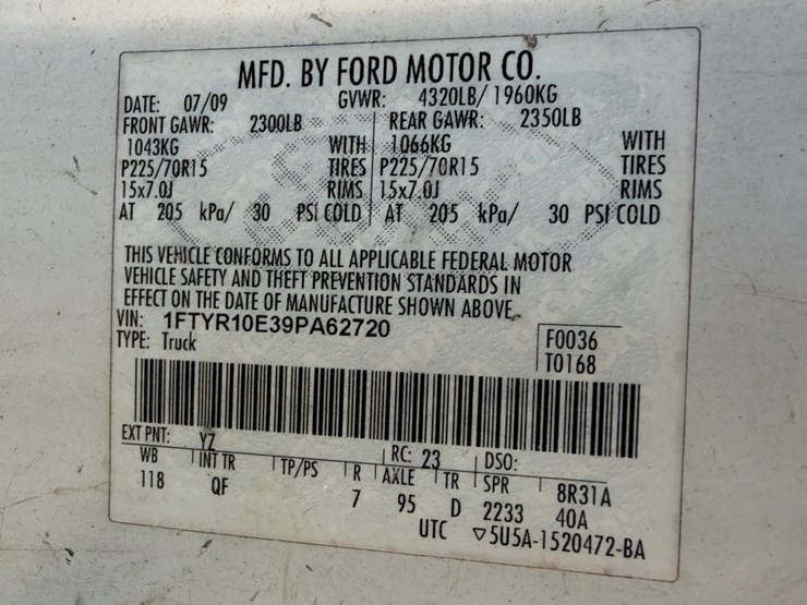 #69-•-2009-ford-ranger-regular-cab-pickup-truck-image-11
