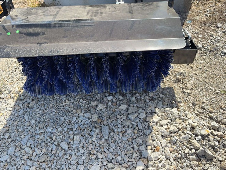 mini-skid-steer-black-hydraulic-angle-broom-attachment-image-1