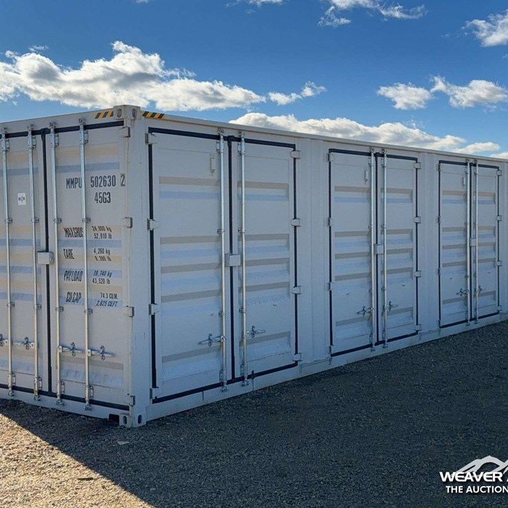 2026 8 X 40 Ft. Multi Door Shipping Container