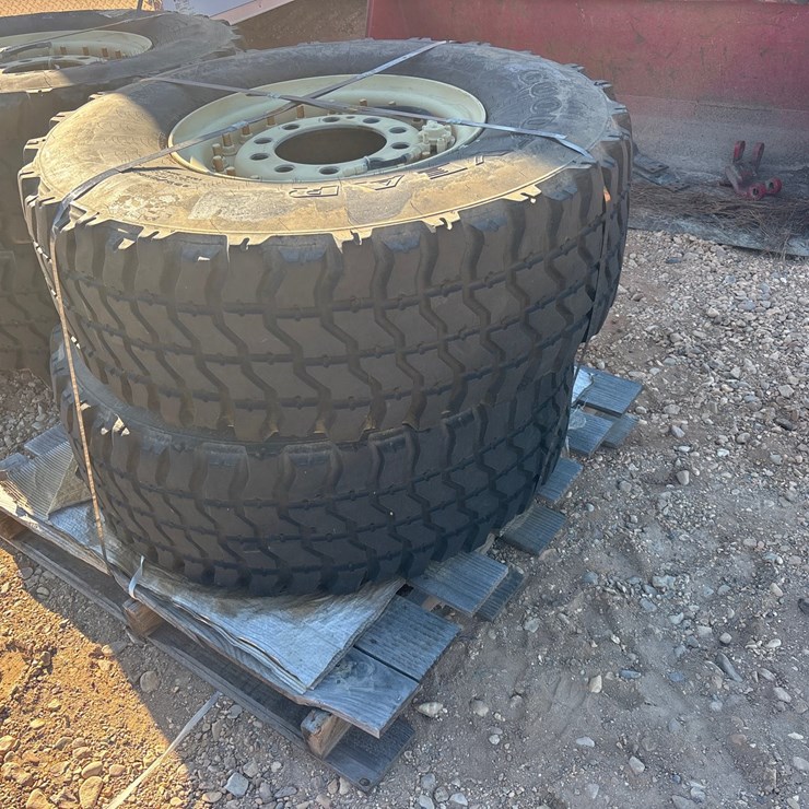 #9006 • Goodyear 395/85R20 Tires and Wheels
