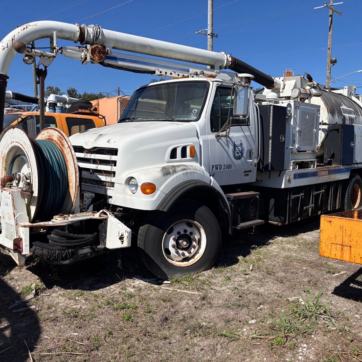 #36 • Vac-Con Sewer Cleaner Vacuum Truck on Sterling Chassis