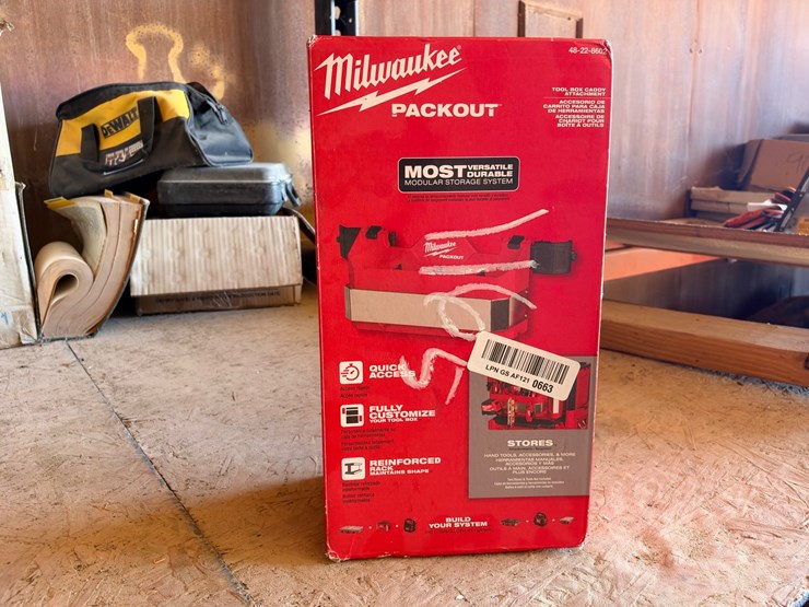 #1165-•-milwaukee-packout-2-drawer-toolbox-with-tool-box-caddy-image-6