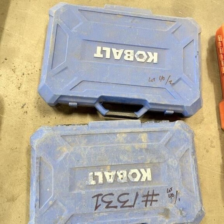 Kobalt Socket Tool Set Qty 2 (Incomplete)