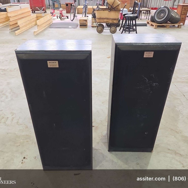 (2) Blown Sony SS-U581AV Speakers