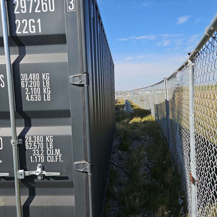 20' High Cube 1 Door Single Use Sea Container