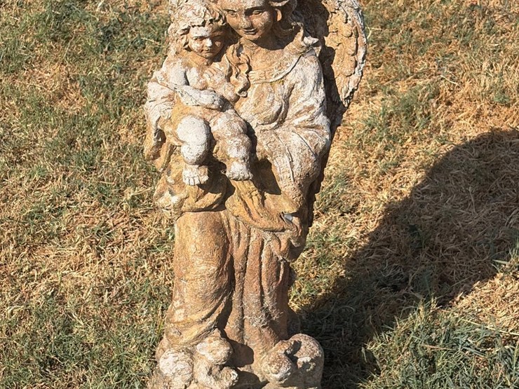 #25-•-concrete-angel-with-baby-statue-26”-image-4