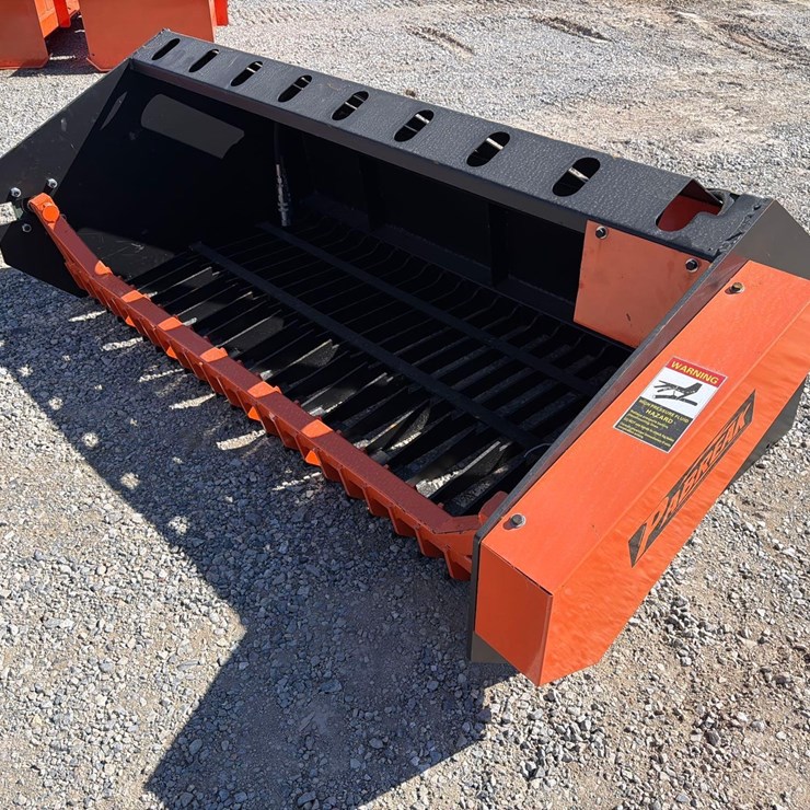 72” Hydraulic Rock Picker Attachment