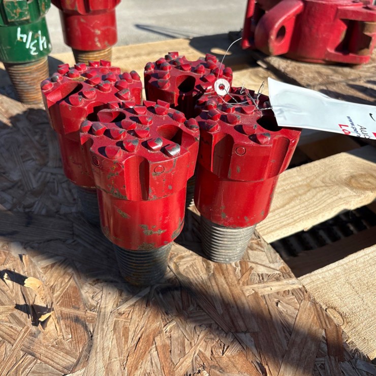 (4x$) 3-5/8” to 3-3/4” drill bits