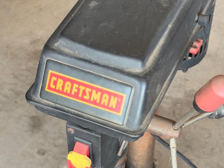 #42-•-craftsman-9-inch-drill-press-with-machine-vice-image-2