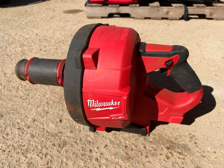 #1186-•-milwaukee-m18-drain-snake-w/-cable-drive-locking-field-system-image-1