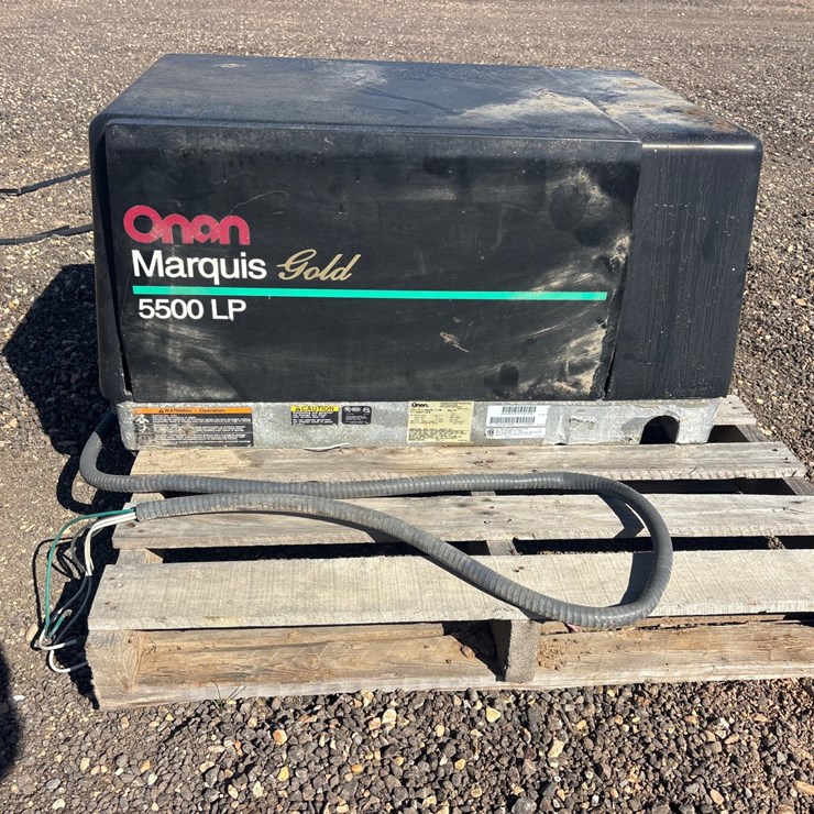 #9026 • Cummins Onan Marquis Gold 5500 LP Generator