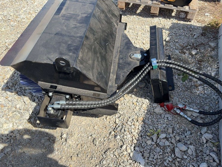 mini-skid-steer-black-hydraulic-angle-broom-attachment-image-5