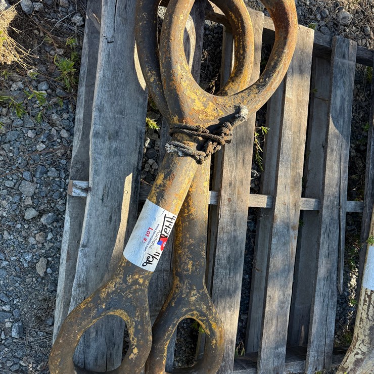 (2) 2”DIA X 37”L ELEVATOR LINKS