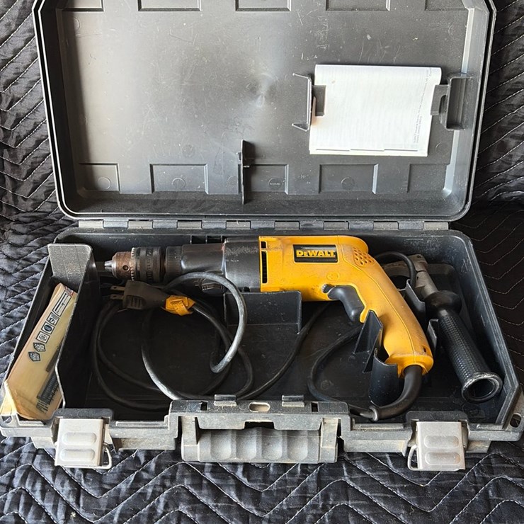 #68 • DeWalt half inch heavy duty electric drill with box