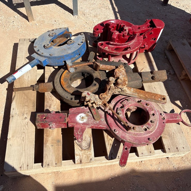 (3) pneumatic tong backups