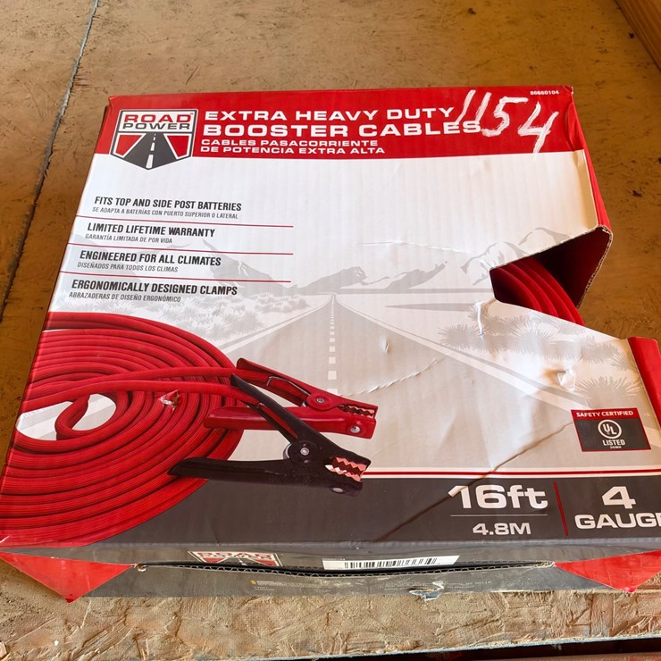 #1154 • 16 FT Jumper Cables