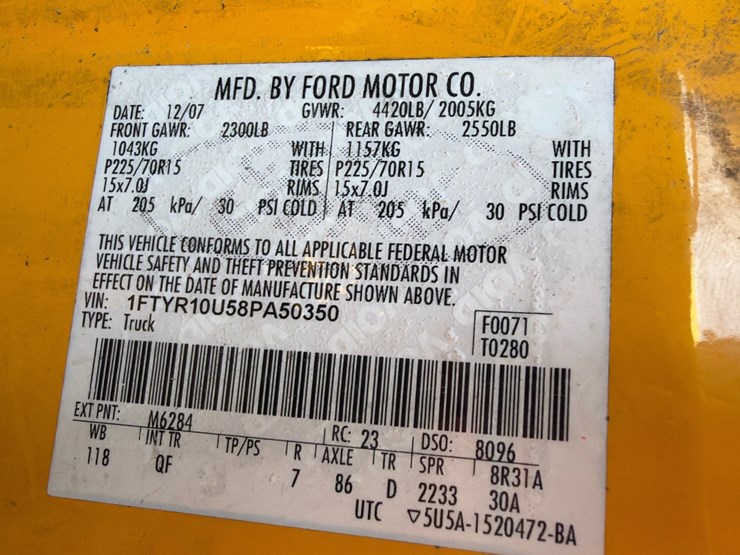 #71-•-2008-ford-ranger-regular-cab-pickup-truck-image-5