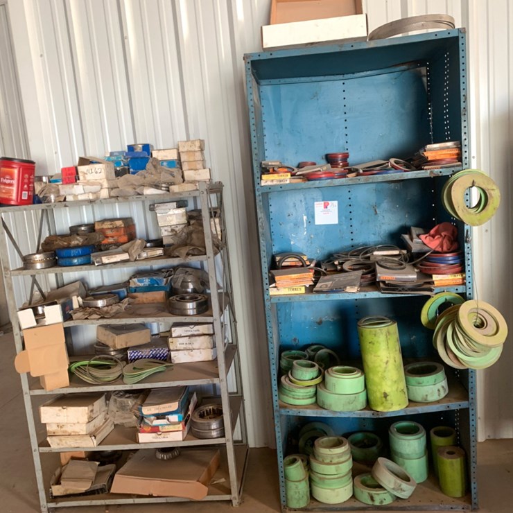 (2) Shelves of Oil Seals and Mogul Bearings