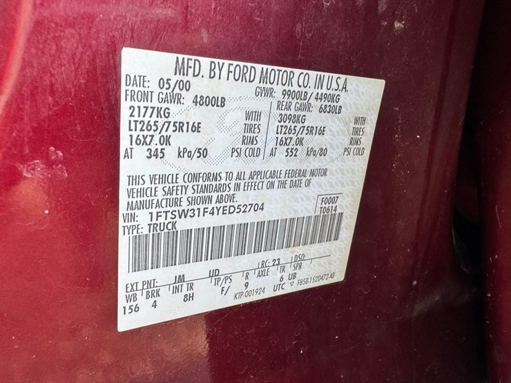 #234-•-2000-ford-f-350-lariat-image-17