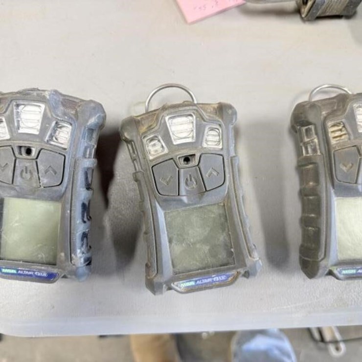 MSA Altair 4XR Gas Meter Safety Detector Qty 3