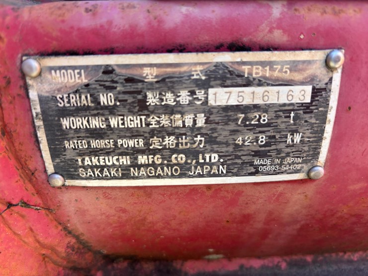 #6-•-takeuchi-tb175-compact-track-excavator-image-7