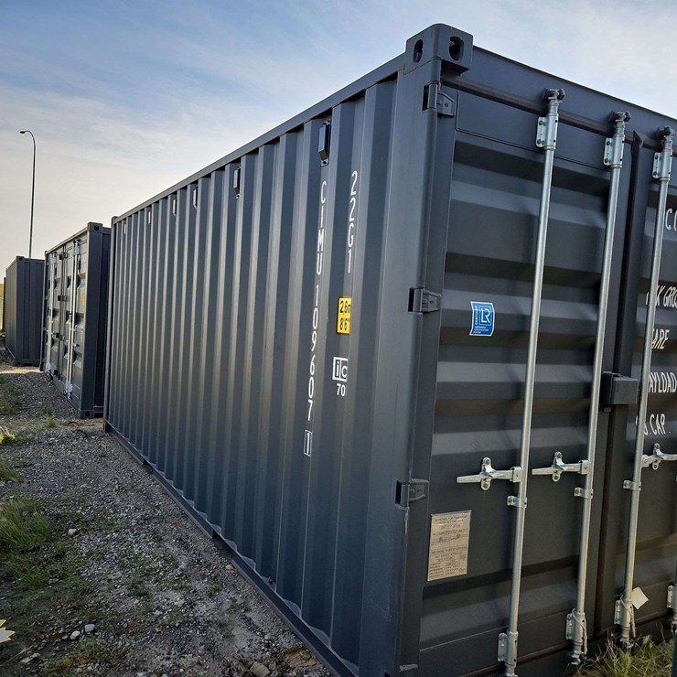 20' High Cube 1 Door Single Use Sea Container