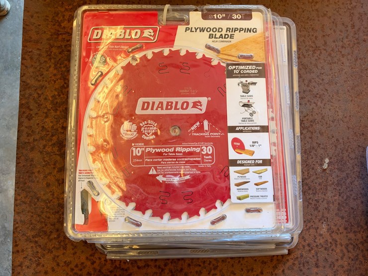 #36-•-(4)-milwaukee-general-purpose-saw-blades-and-diablo-saw-blade-image-4