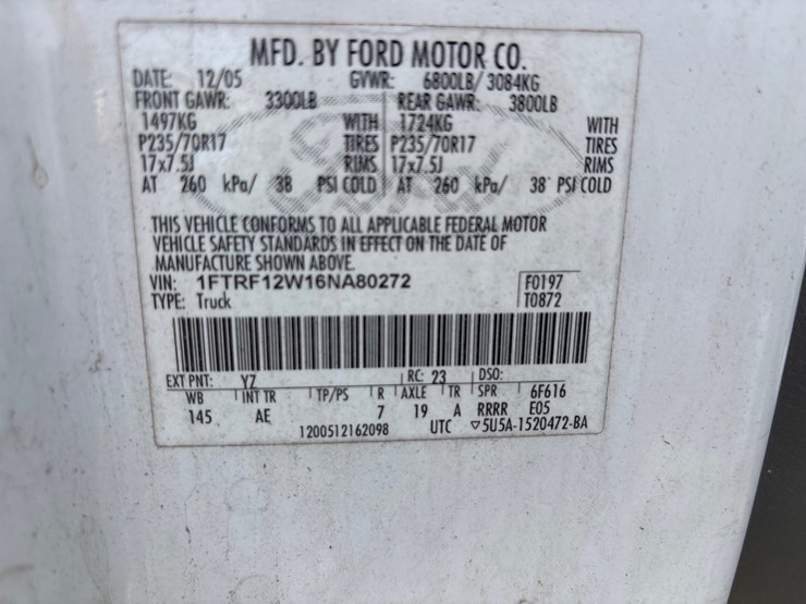 #66-•-2006-ford-f-150-extended-cab-pickup-truck-image-8