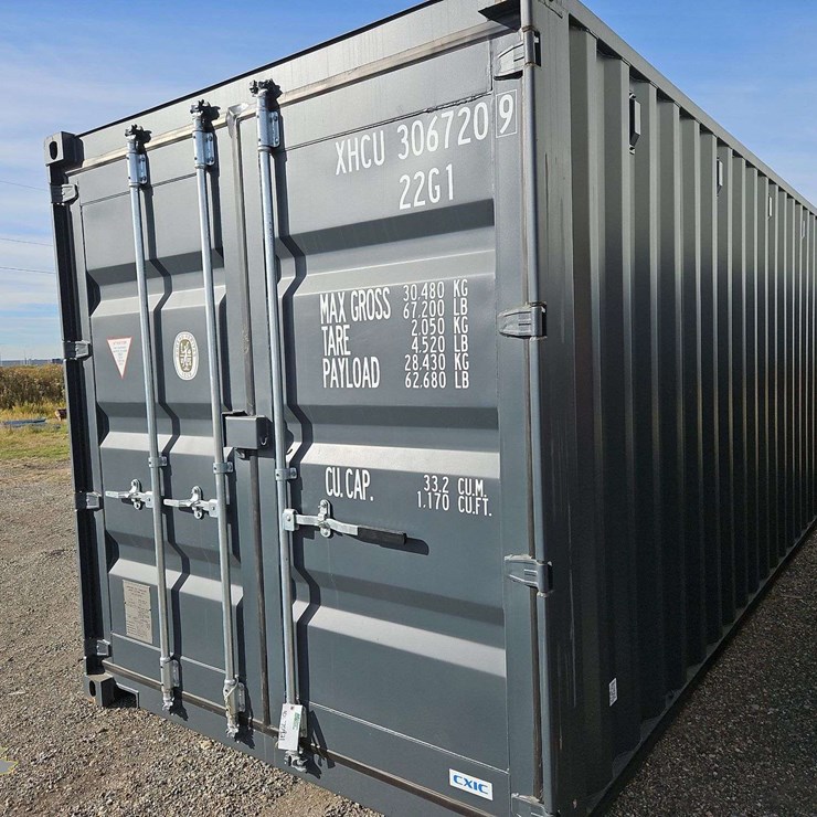 20' 1 Door Single Use Sea Container