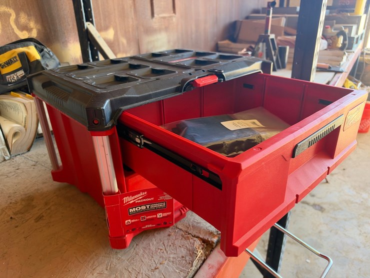 #1165-•-milwaukee-packout-2-drawer-toolbox-with-tool-box-caddy-image-5
