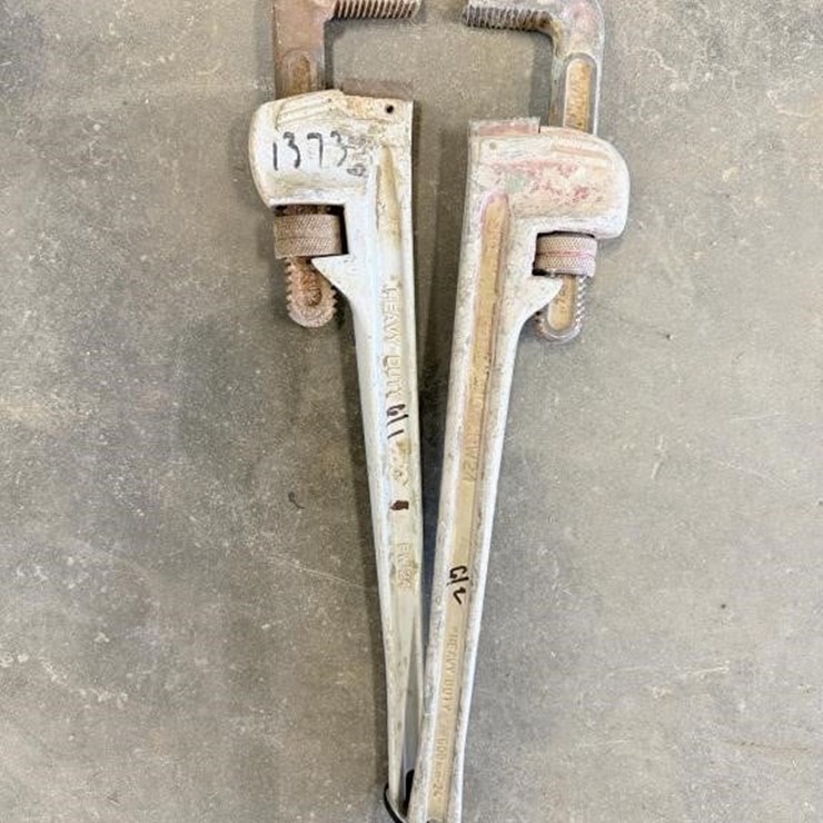 Aluminum 24" Pipe Wrenches Qty 2