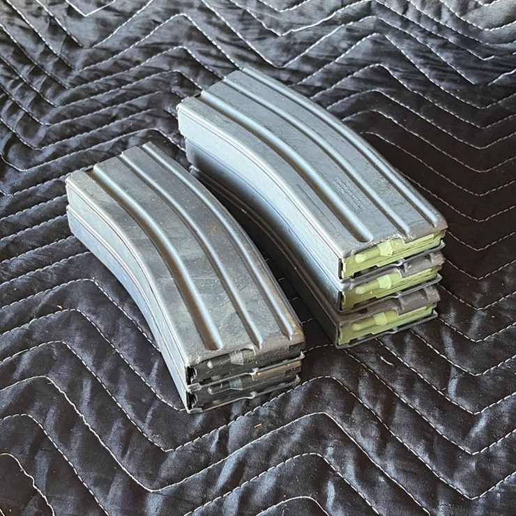 #59 • M16 30 round magazines (5) plus 1 20 round mag